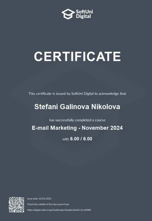 Email Marketing - SoftUni